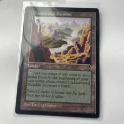 Undiscovered Paradise # *Normal* (NM) - Visions MTG - Image 1
