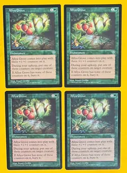 MTG AFIYA GROVE (x4) Mirage (OldManMTG 010-124) - Image 1