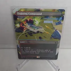 Training Compound - 384 - MTG: Marvel Super Heroes - Borderless - Dual Land - Image 5