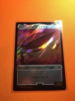 MTG Magic The Gathering Setzer, Wandering Gambler / Blackjack Surge Foil FIC - Image 3