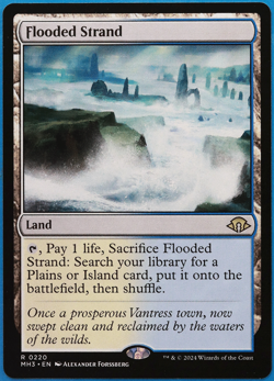 Flooded Strand Modern Horizons 3 MINT Land Rare MAGIC CARD (ID# 502839) ABUGames - Image 1