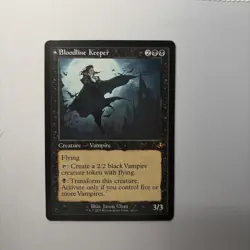 MTG Bloodline Keeper (Retro Frame) Innistrad Remastered Magic - Image 2