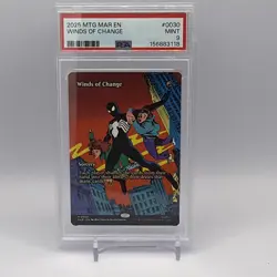 Wizards MTG 2025 Marvel's Spider-Man Winds of Change #0030 EN Mythic PSA 9 - Image 1