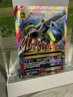 Pokemon TCG Mega M Blastoise EX Evolutions Full Art Ultra Rare Holo Card 102/108 - Image 3