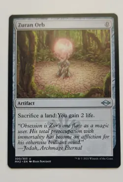 MTG Zuran Orb Modern Horizons 2 Regular - Image 1