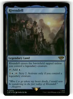 Rivendell LP Foil Universes Beyond: The Lord of the Rings 259 MTG - Image 1