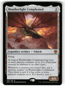 Weatherlight Compleated NM Dominaria United 242 MTG Regular Mythic - Image 1