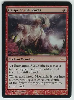 MTG Magic_ 2005 Arena League Promo_ GENJU OF THE SPIRES - Image 1