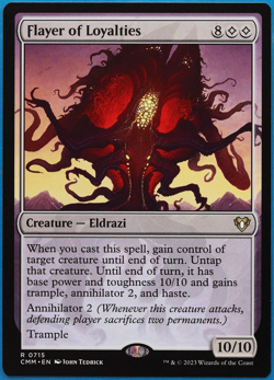 Flayer of Loyalties Commander Masters MINT Rare MAGIC CARD (ID# 502835) ABUGames - Image 1