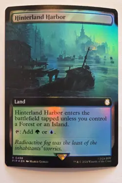 Hinterland Harbor (Extended Art) Universes Beyond: Fallout Foil - Image 1