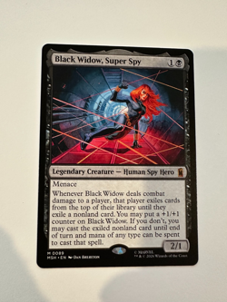 MTG Marvel Super Heroes Black Widow, Super Spy Regular NM - Image 1