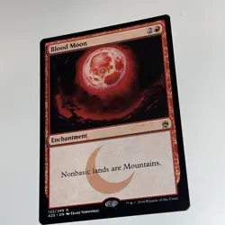 Blood Moon MTG Masters 25 #122/249 Rare Enchantment EN 2018 - Near Mint Magic - Image 3