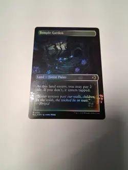 MTG Temple Garden (Borderless) Lorwyn Eclipsed Foil - Image 1