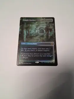 MTG Temple Garden (Borderless) Lorwyn Eclipsed Foil - Image 2