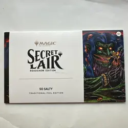 Magic: The Gathering Secret Lair Roadshow So Salty Traditional Foil 5-Card Box - Image 1