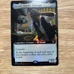 MTG - BENNIE BRACKS ZOOLOGIST - MYTHIC - EXTENDED ART - FOIL - NM - NCC - Image 1