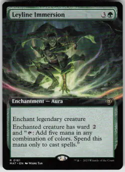 LEYLINE IMMERSION (EXTENDED ART) 161 RARE MAGIC: THE GATHERING LP - Image 1