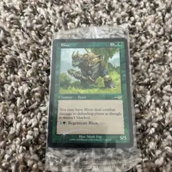 Magic the Gathering Rhox Alt Foil Promo Sealed 112a/143 - Image 1