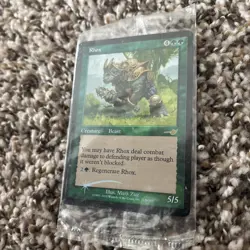 Magic the Gathering Rhox Alt Foil Promo Sealed 112a/143 - Image 2