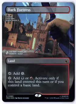 Dark Fortress (Borderless) MSH 380 Magic: The Gathering Foil R NM - Image 1
