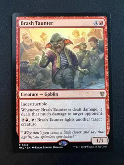 Brash Taunter R Commander: Murders at Karlov Manor 148 NM - Image 1