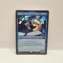Reed Richards, Smartest Man NM Foil #636 - MTG Commander: Marvel Super Heroes - Image 1