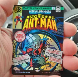 MTG Marvel Super Heroes MSH The Astonishing Ant-Man 00397 FOIL Comic Borderless - Image 1