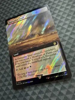 MTG Furycalm Snarl #1090 Surge Foil Extended Art Rare UB: Doctor Who (WHO) - Image 3