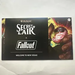 MTG Secret Lair x Fallout: Welcome To New Vegas Non-Foil Edition SEALED - Image 1