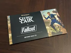 Magic the Gathering Secret Lair x Fallout Beyond Vault 33 Non-Foil - Image 1