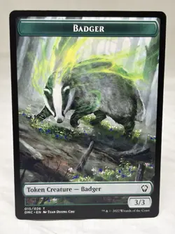 Badger Token Commander: Dominaria United Regular - Image 1