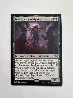 Braids, Arisen Nightmare - MTG Duskmourn: House of Horror: Commander - NM - Image 1