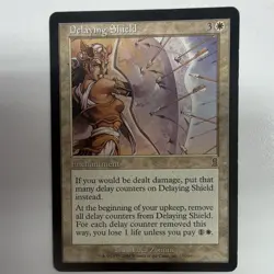 Wizards of the Coast Delaying Shield 17/350 Odyssey Uncommon White Ench ENG - Image 1