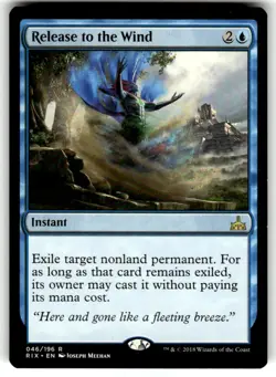 Release to the Wind 46 Rare Rivals of Ixalan Magic: The Gathering Near Mint - Image 1