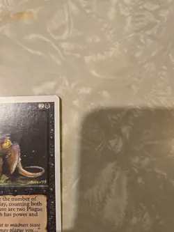4 MTG Revised Plague Rats Never Played NM/M - Image 4