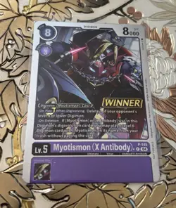 Digimon Card Game Myotismon (X Antibody) Winner Promo Foil P-145 - Image 1