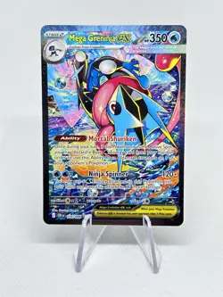 Mega Greninja ex SIR 116/086 Chaos Rising Special Illustration Rare Pokemon TCG - Image 1