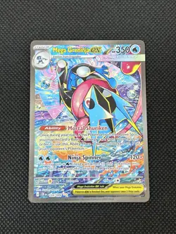 Mega Greninja ex SIR 116/086 Chaos Rising Special Illustration Rare Pokemon TCG - Image 5