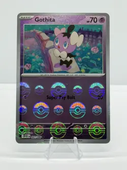 Pokemon TCG Gothita (Poke Ball) - White Flare - 041/086 - Common - Image 1
