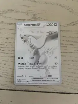 Pokemon TCG Reshiram EX White Flare Mint-Near Mint Condition Card 174/086 BWR - Image 2