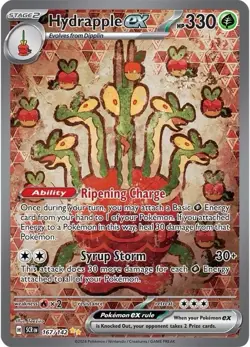 Hydrapple ex Illustration Rare - Pokemon Stellar Crown 167/142 (LP) - Image 1