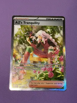 Pokemon TCG AZ’s Tranquility Special Illustration Rare Chaos Rising 120/86 Eng - Image 1
