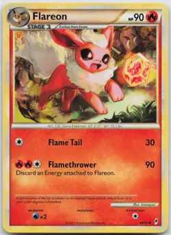 Flareon Uncommon Call of Legends 44/95 Pokemon TCG - Image 1