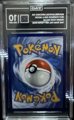 Moltres Zapdos Articuno GX 66/68 Full Art Pokemon TAG TEAM GRADED TAG 10 - Image 2