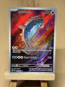 Dondozo 207/198 Scarlet & Violet Base Set Illustration Rare Pokemon NM - Image 1
