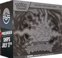 Pokemon Pitch Black Elite Trainer Box (ETB) Preorder July 17 Mega Evolution - Image 1