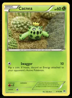 Cacnea [BKT - 4/162] XY - BREAKthrough - NM - Yuka Morii - Image 2