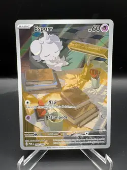 Pokemon TCG Espurr 95/88 Perfect Order Illustration Rare NM - Image 1