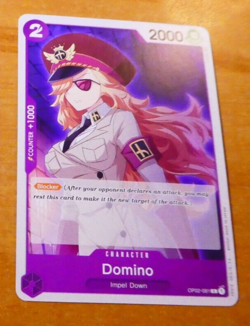 ONE PIECE PARAMOUNT WAR ENGLISH CARD GAME CARTE Domino OP02-081 EN TCG NEUF - Image 1