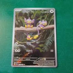 Pokemon Paradox Rift Aipom 211/182 Holo Illustration Rare Card NM Condition - Image 2